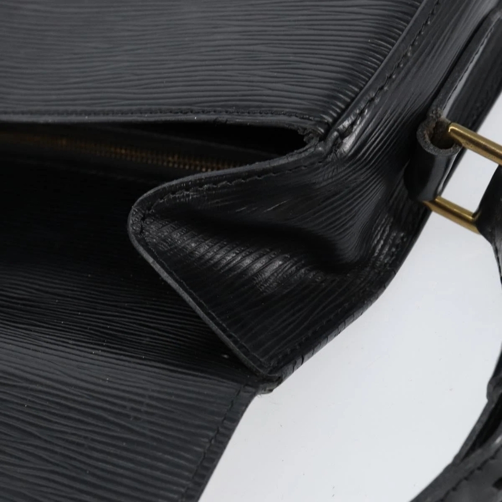 LOUIS VUITTON Epi Saint Cloud GM Shoulder Bag Black Noir - Picture 11 of 16